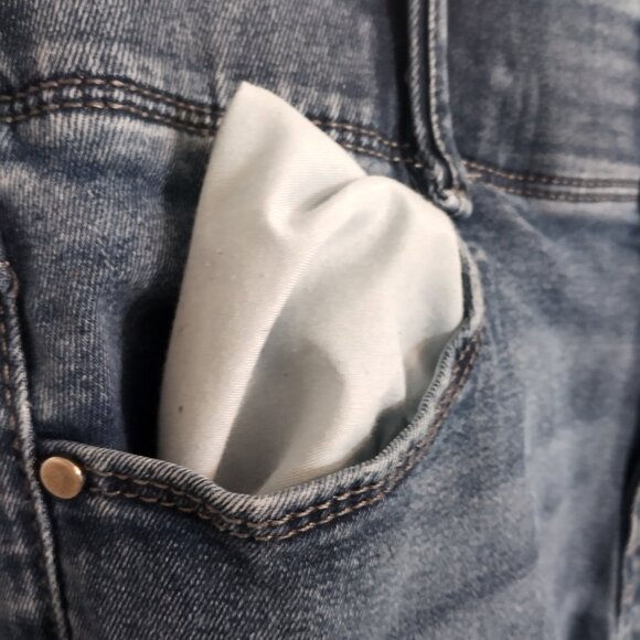 Apt. 9 Women's Bootcut Jeans Double Button Elastic Waistband Size 6 - Picture 4 of 10